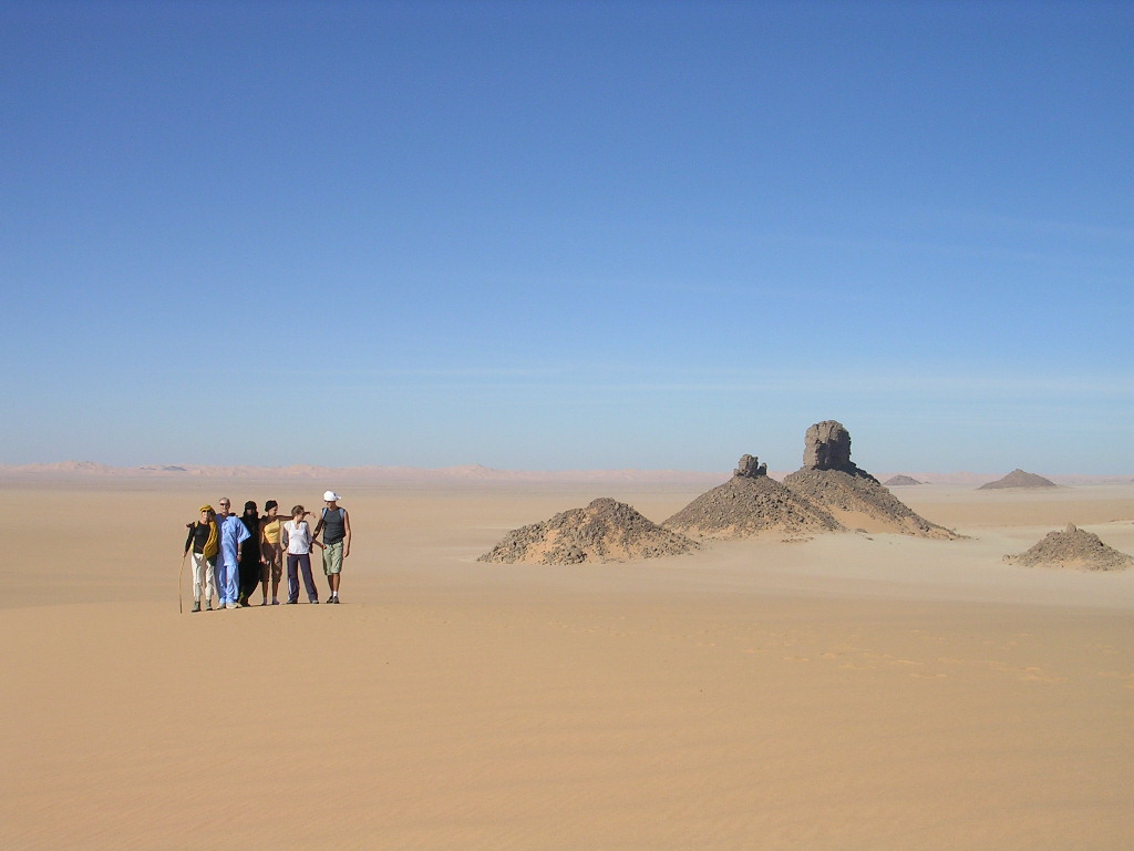 desert du Tasili, au sud de
l'algrie
